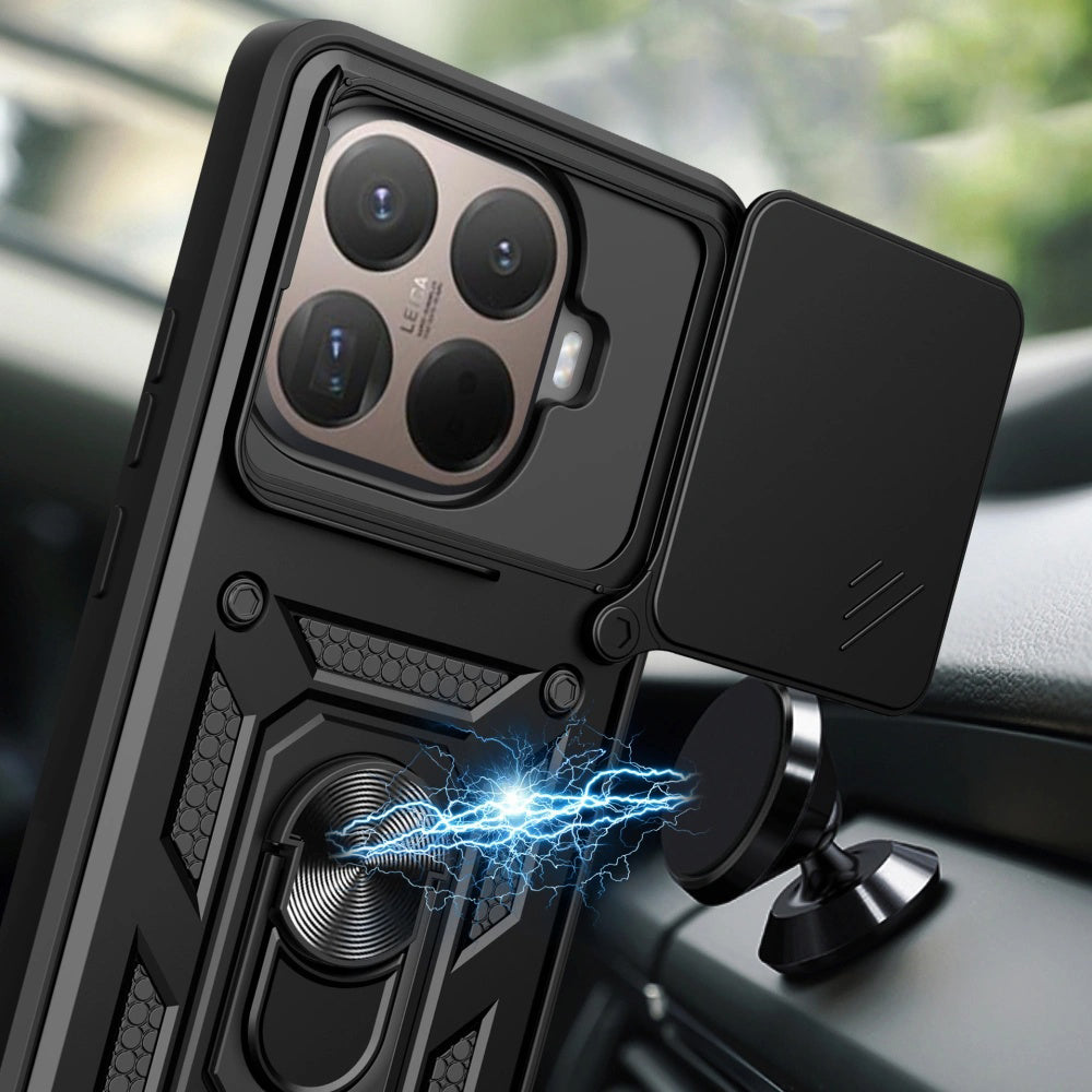 Kotelo Xiaomi 15T Pro:lle, Techsuit, CamShield, Kultainen