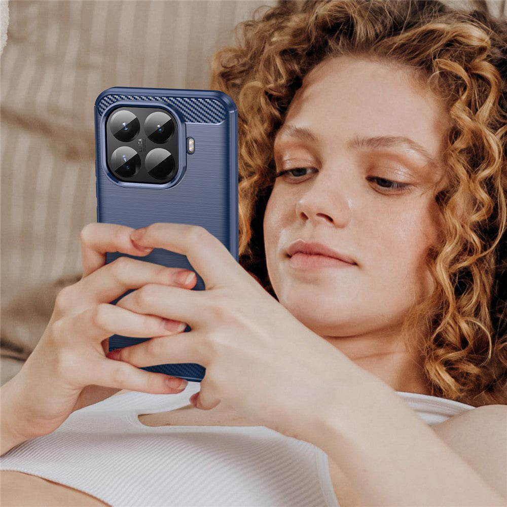 Suojakotelo Xiaomi 15T Pro:lle, Techsuit, Carbon, Sininen