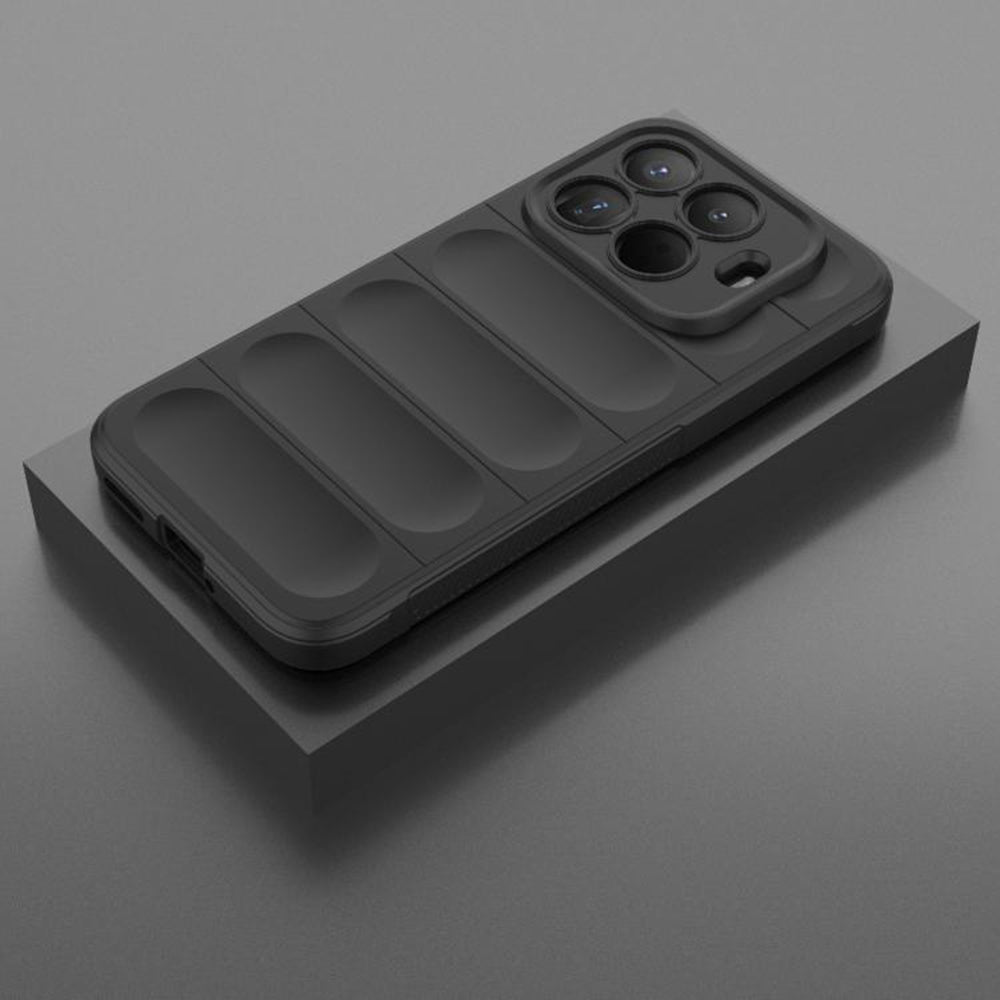 Suojakotelo Xiaomi 15T Pro:lle, Techsuit, Magic Shield, Musta