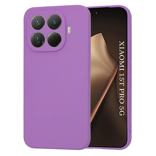 Suojakotelo Xiaomi 15T Pro, Techsuit, SoftFlex, Violetti