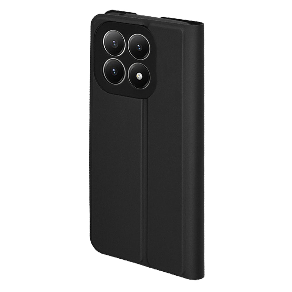 Suojakotelo Xiaomi 15T:lle, Techsuit, Magskin Book, Musta