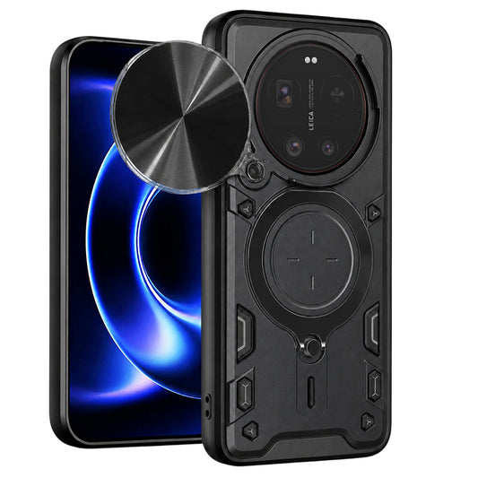 Kuori Xiaomi 17 Ultra -puhelimelle, Techsuit, CamGuard Pro, Musta