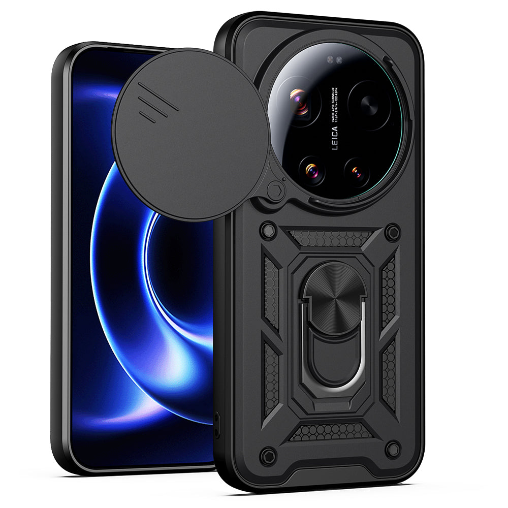Kotelo Xiaomi 17 Ultra, Techsuit, CamShield, Musta