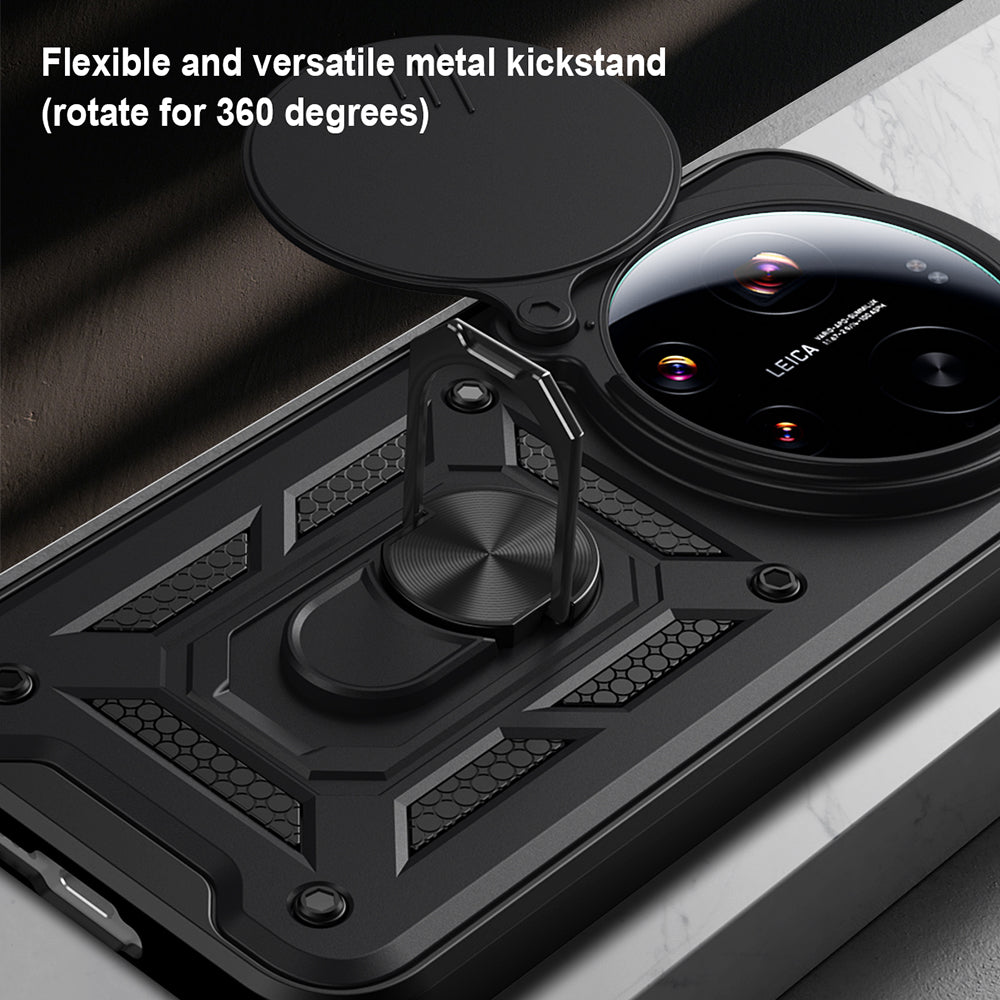 Kotelo Xiaomi 17 Ultra, Techsuit, CamShield, Musta