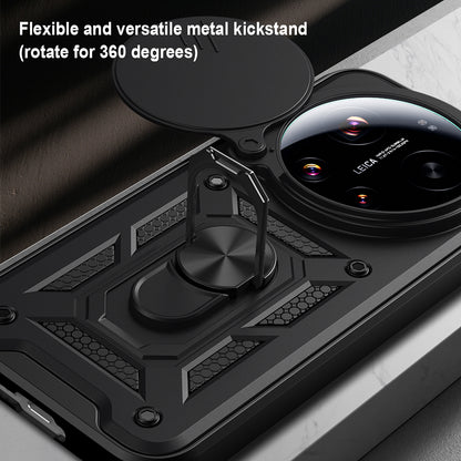 Kotelo Xiaomi 17 Ultra, Techsuit, CamShield, Musta