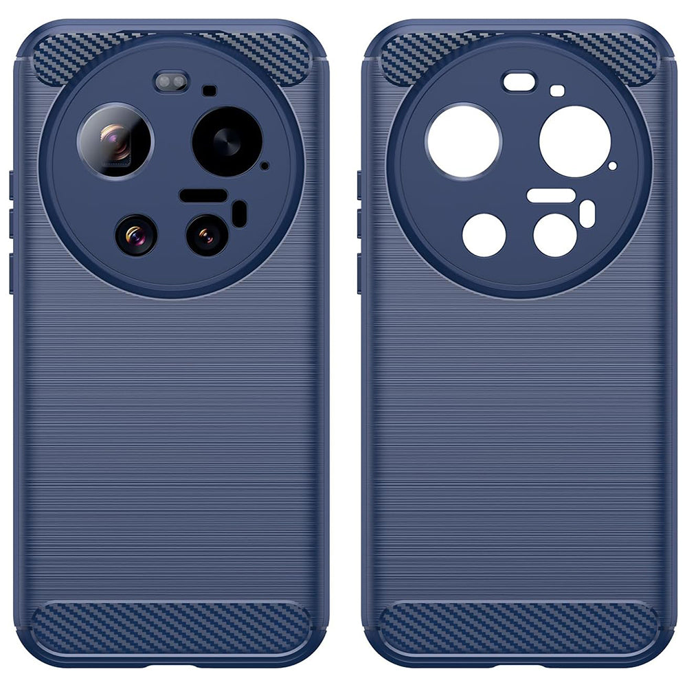 Suojakotelo Xiaomi 17 Ultra, Techsuit, Carbon, Sininen