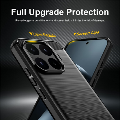 Kuori Xiaomi 17T:lle, OEM, Carbon Black, Musta