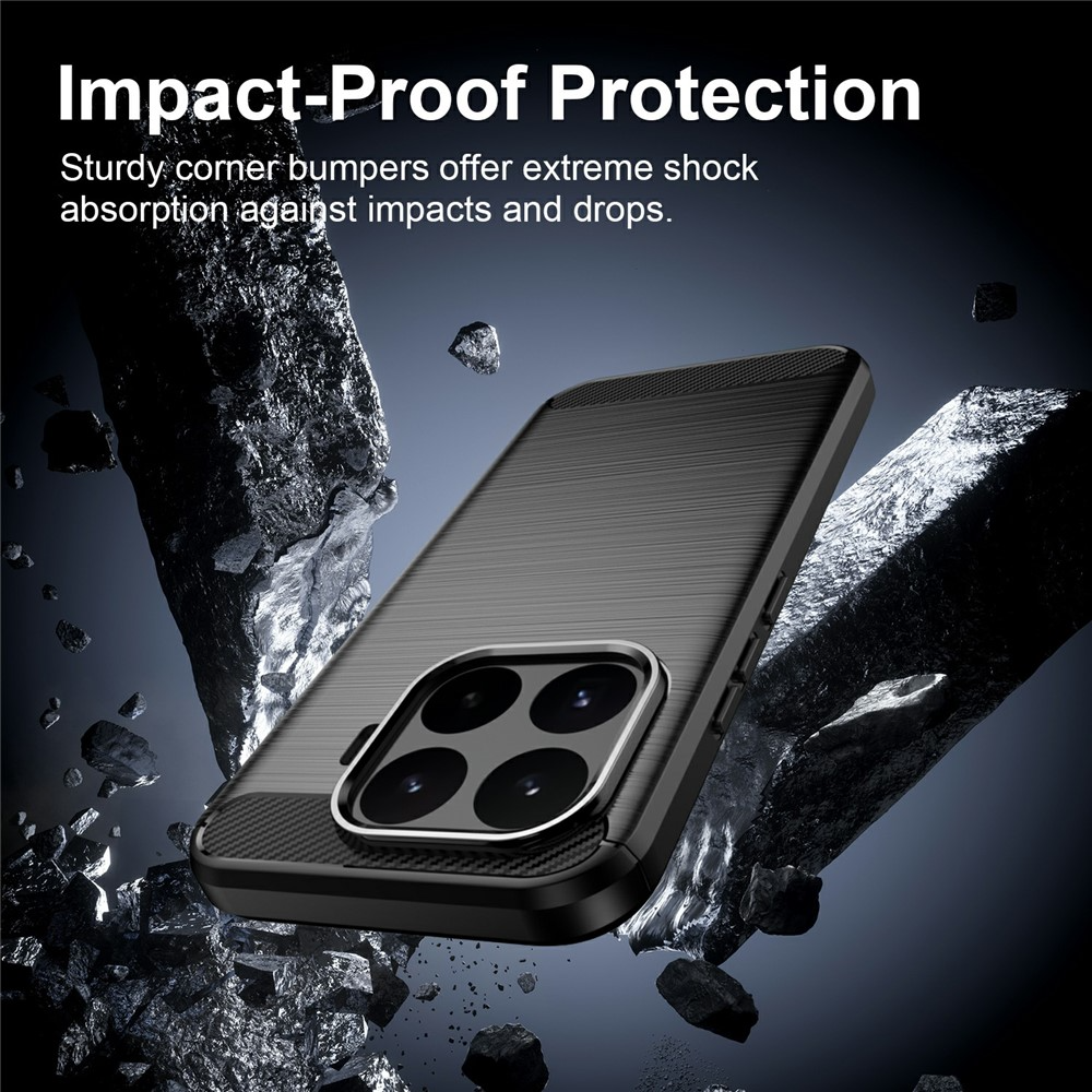 Kuori Xiaomi 17T:lle, OEM, Carbon Black, Musta