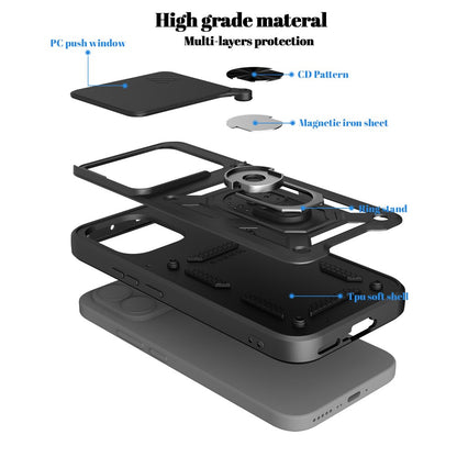 Kuori Xiaomi 17T:lle, OEM, CamShield, Musta