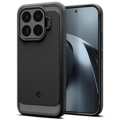 Kuori Xiaomi 17T Pro:lle, Spigen, Rugged Armor, Musta ACS11869