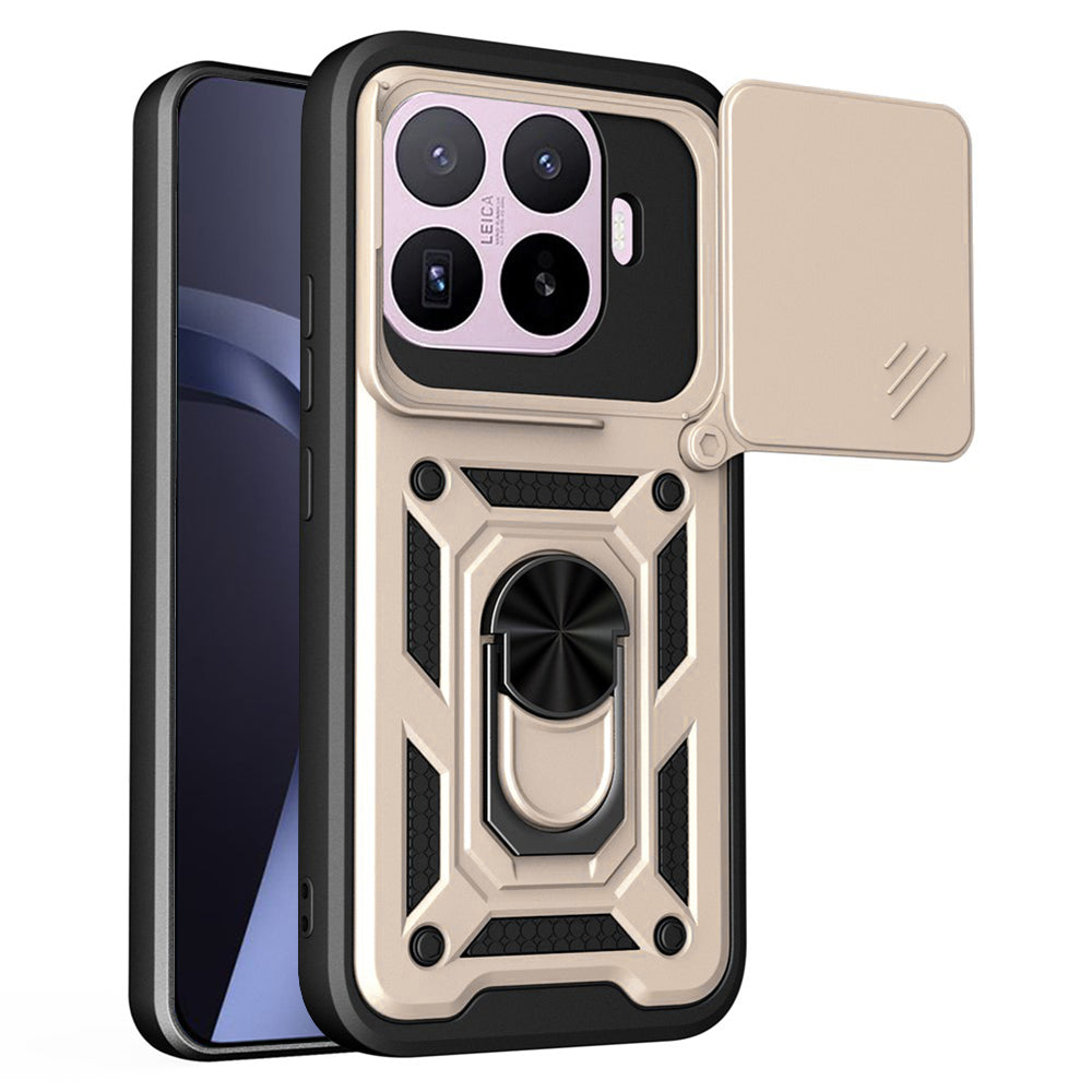 Kuori Xiaomi 17T Pro:lle, Techsuit, CamShield, Kultainen