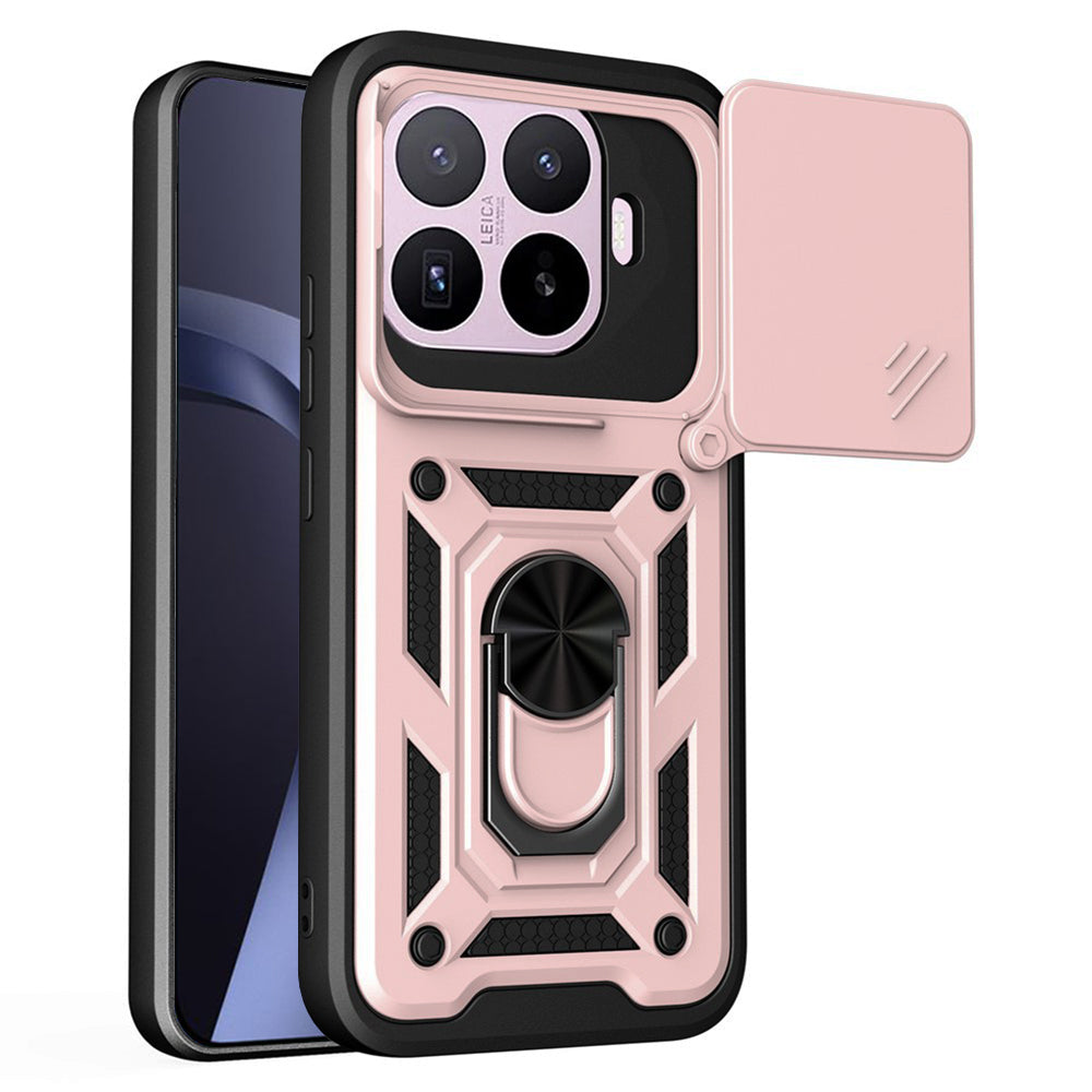Kuori Xiaomi 17T Pro:lle, Techsuit, CamShield, Vaaleanpunainen Kulta