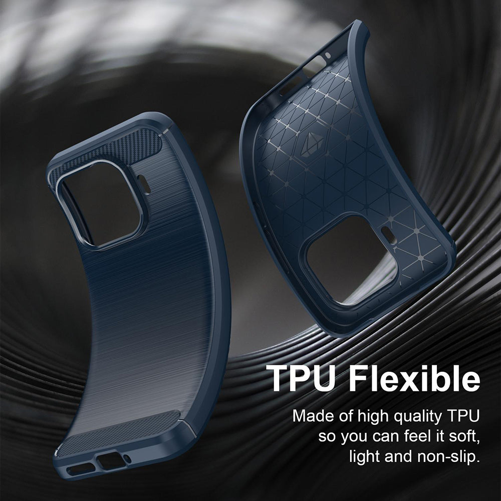 Kuori Xiaomi 17T Pro:lle, Techsuit, Hiili, Sininen
