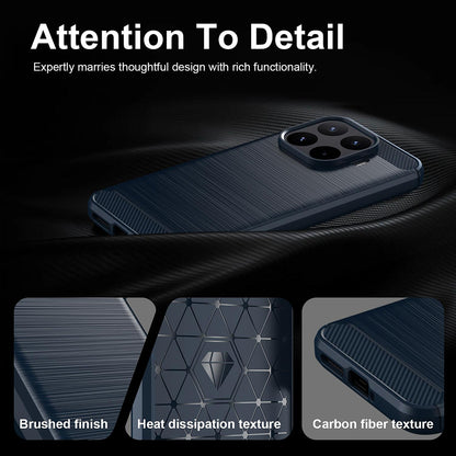 Kuori Xiaomi 17T Pro:lle, Techsuit, Hiili, Sininen