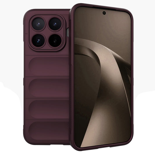Kuori Xiaomi 17T Pro:lle, Techsuit, Magic Shield, Viininpunainen