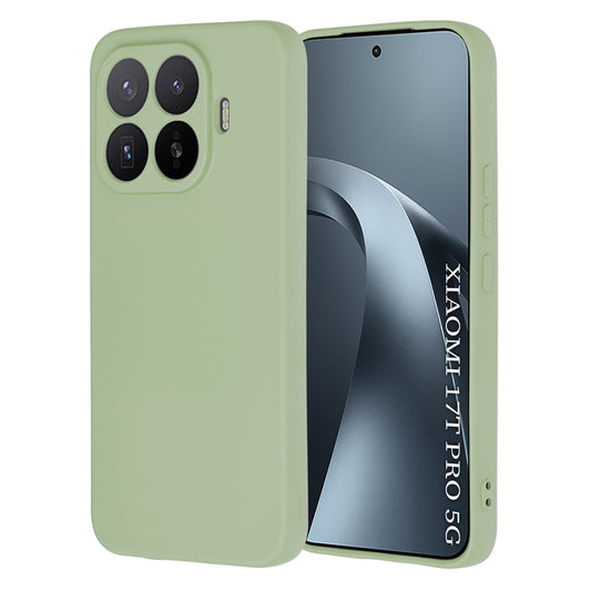 Kuori Xiaomi 17T Pro:lle, Techsuit, SoftFlex, Vaaleanvihreä