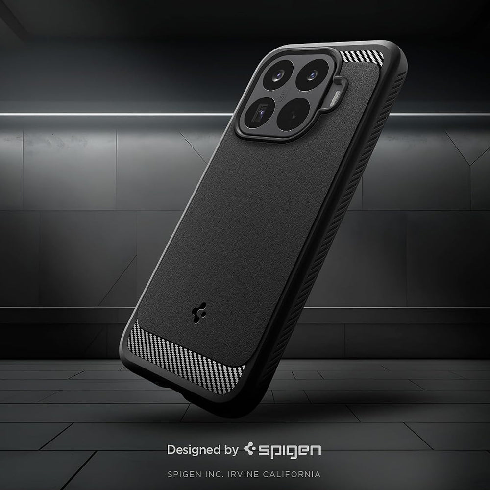 Kuori Xiaomi 17T:lle, Spigen, Rugged Armor, Musta ACS11870