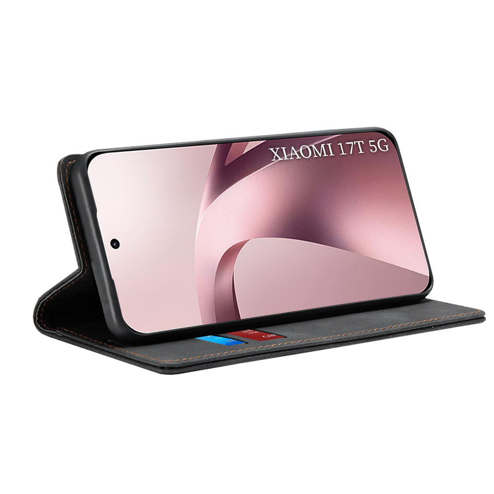 Kuori Xiaomi 17T:lle, Techsuit, Confy, Musta