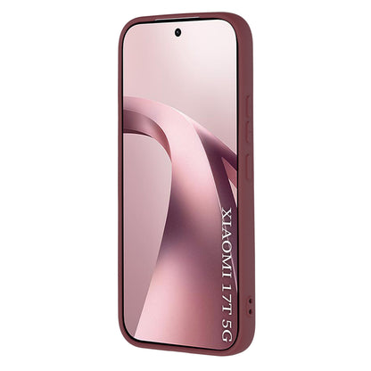 Kuori Xiaomi 17T:lle, Techsuit, SoftFlex, Viininpunainen