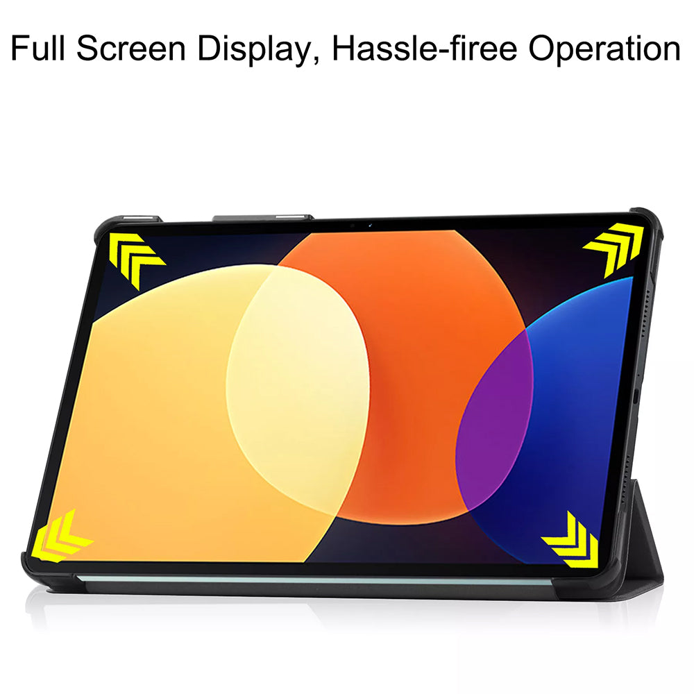 Kuori Xiaomi Pad 5 Pro 12.4:lle, Techsuit, FoldPro, Musta