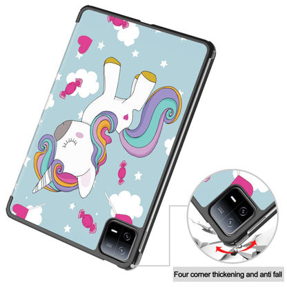 Kuori Xiaomi Pad 6 / 6 Pro:lle, Techsuit, FoldPro Unicorn, Monivärinen