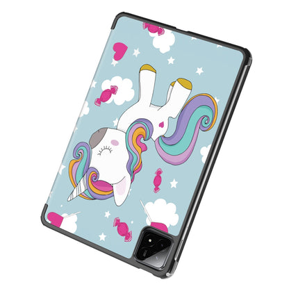 Suojakuori Xiaomi Pad 6S Pro 12.4:lle, Techsuit, FoldPro Unicorn, Monivärinen