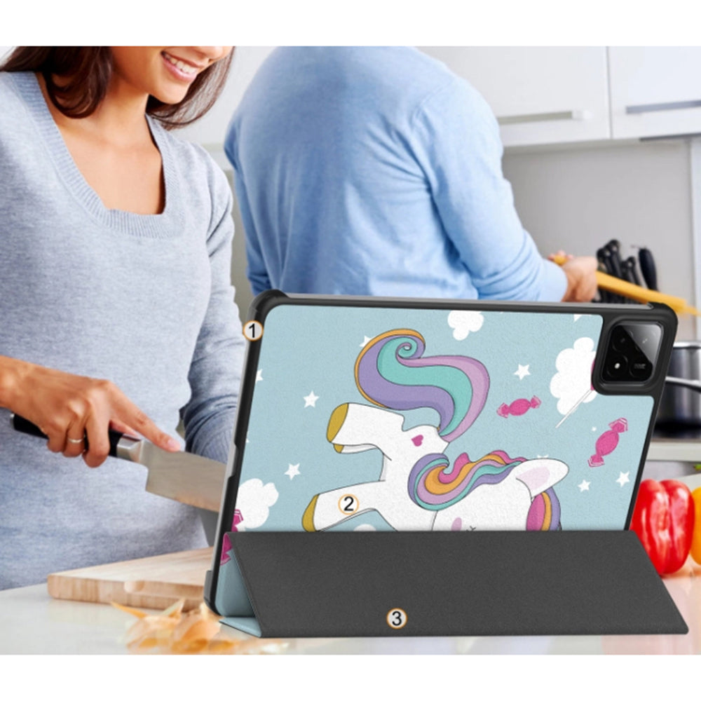 Kuori Xiaomi Pad 7 / 7 Pro:lle, Techsuit, FoldPro Unicorn, Monivärinen