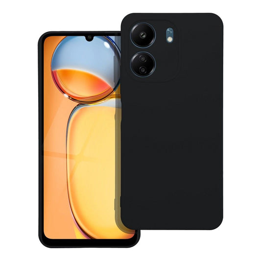 Kuori Xiaomi Poco C65 / Redmi 13C:lle, OEM, Silikoni, Musta