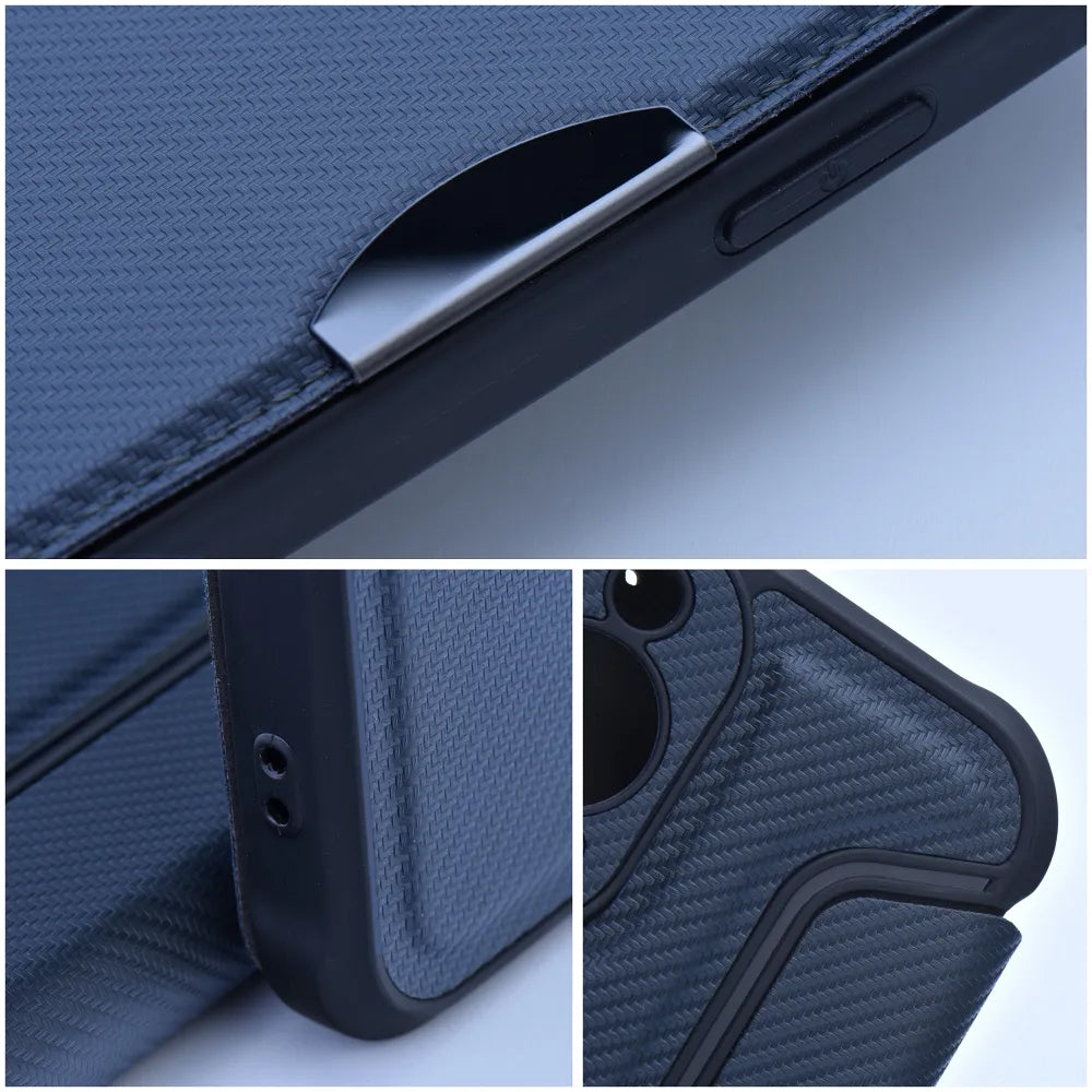 Kuori Xiaomi Poco C75 5G / C75 / Redmi 14C:lle, OEM, Razor Book, Sininen