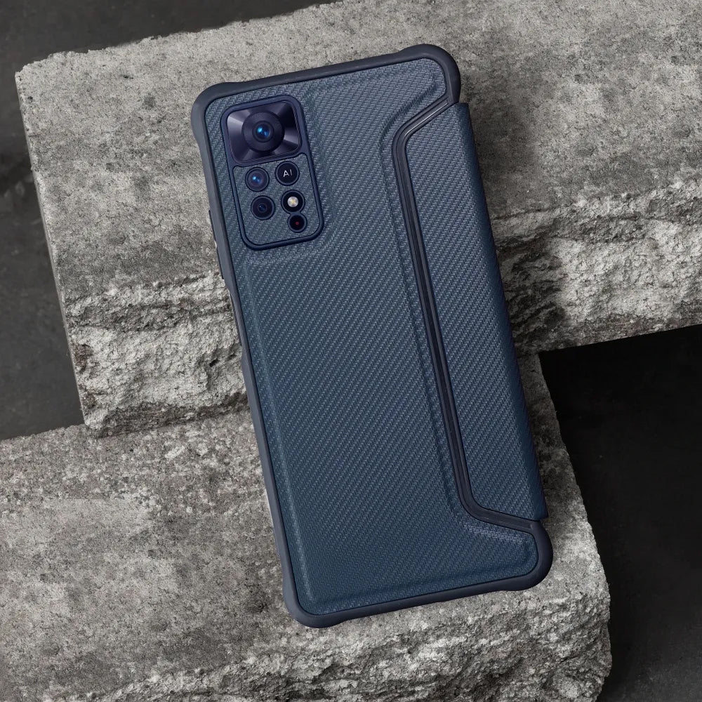 Kuori Xiaomi Poco C75 5G / C75 / Redmi 14C:lle, OEM, Razor Book, Sininen