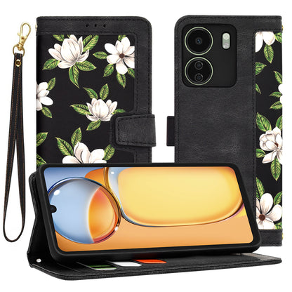 Case for Xiaomi Poco C65 / Redmi 13C, Techsuit, FlipCraft, Black