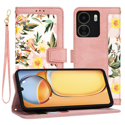 Kuori Xiaomi Poco C65 / Redmi 13C:lle, Techsuit, FlipCraft, Vaaleanpunainen