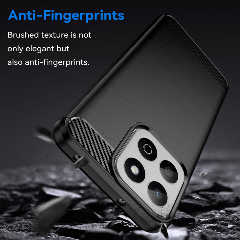 Suojakotelo Xiaomi Poco C75 / Redmi 14C, Techsuit, Carbon, Sininen