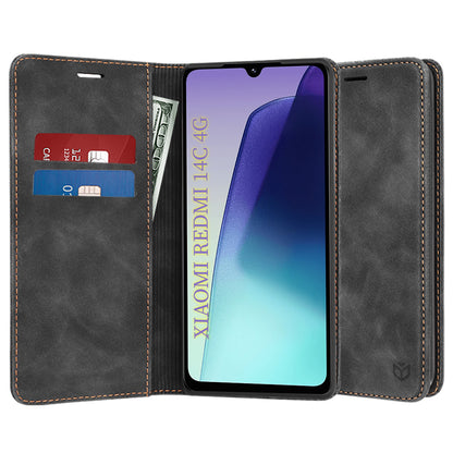 Case for Xiaomi Poco C75 / Redmi 14C, Techsuit, Confy, Black