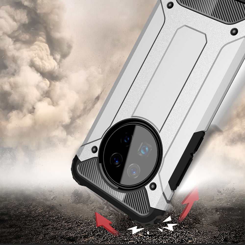 Kuori Xiaomi Poco C75 / Redmi 14C:lle, Techsuit, Hybrid Armor, Musta