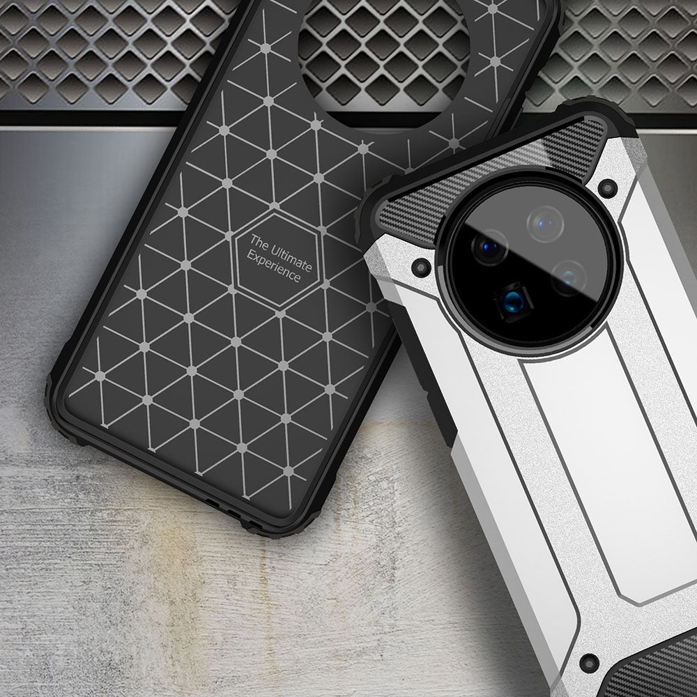 Kuori Xiaomi Poco C75 / Redmi 14C:lle, Techsuit, Hybrid Armor, Musta