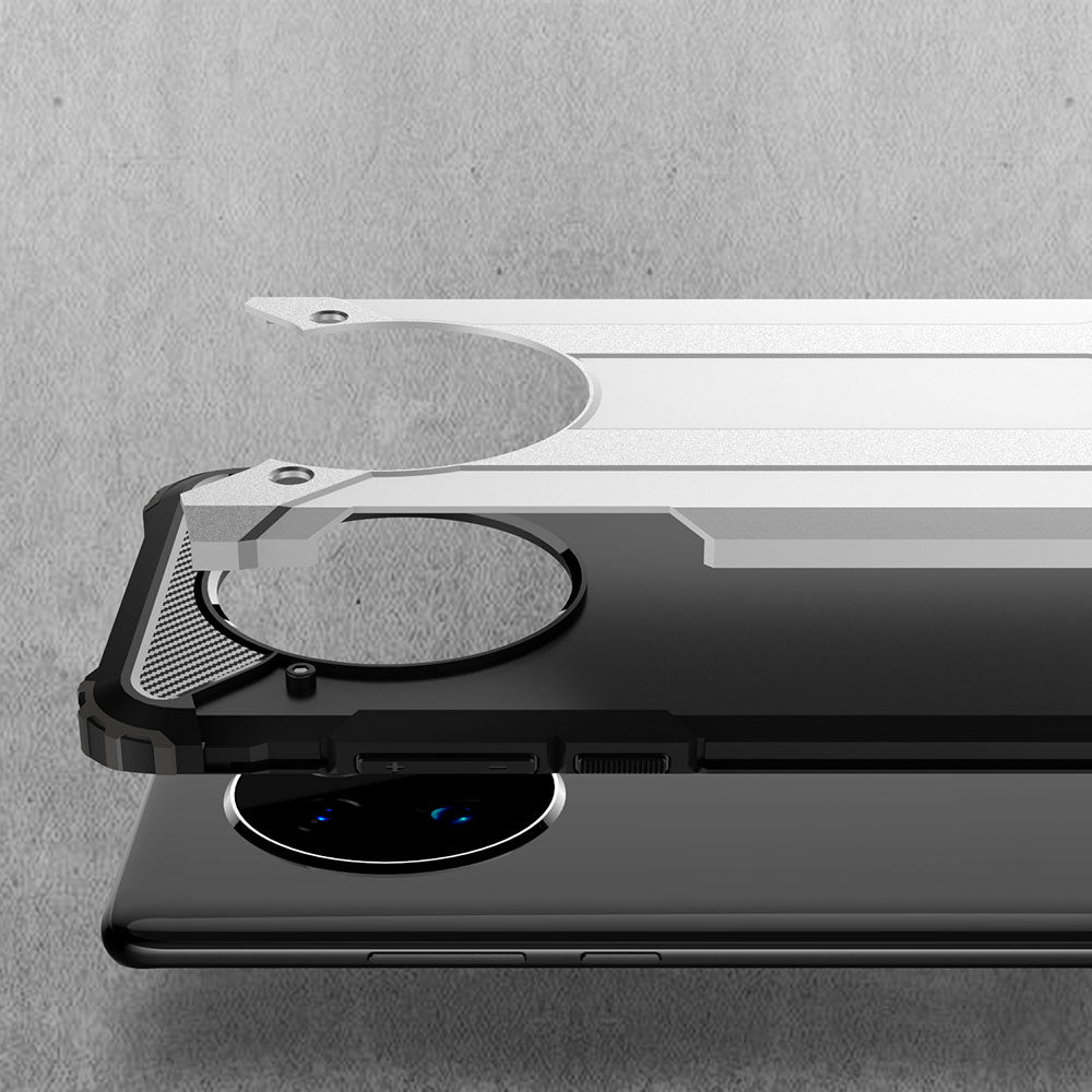 Kuori Xiaomi Poco C75 / Redmi 14C:lle, Techsuit, Hybrid Armor, Musta