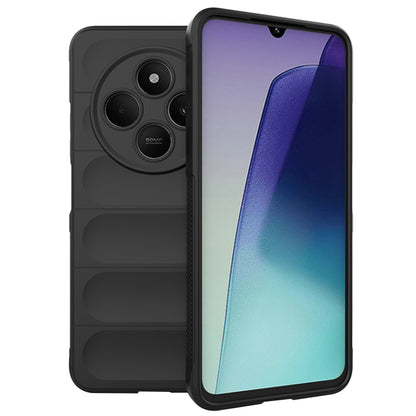 Kuori Xiaomi Poco C75 / Redmi 14C:lle, Techsuit, Magic Shield, Musta
