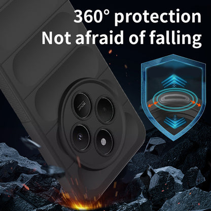Kuori Xiaomi Poco C75 / Redmi 14C:lle, Techsuit, Magic Shield, Musta