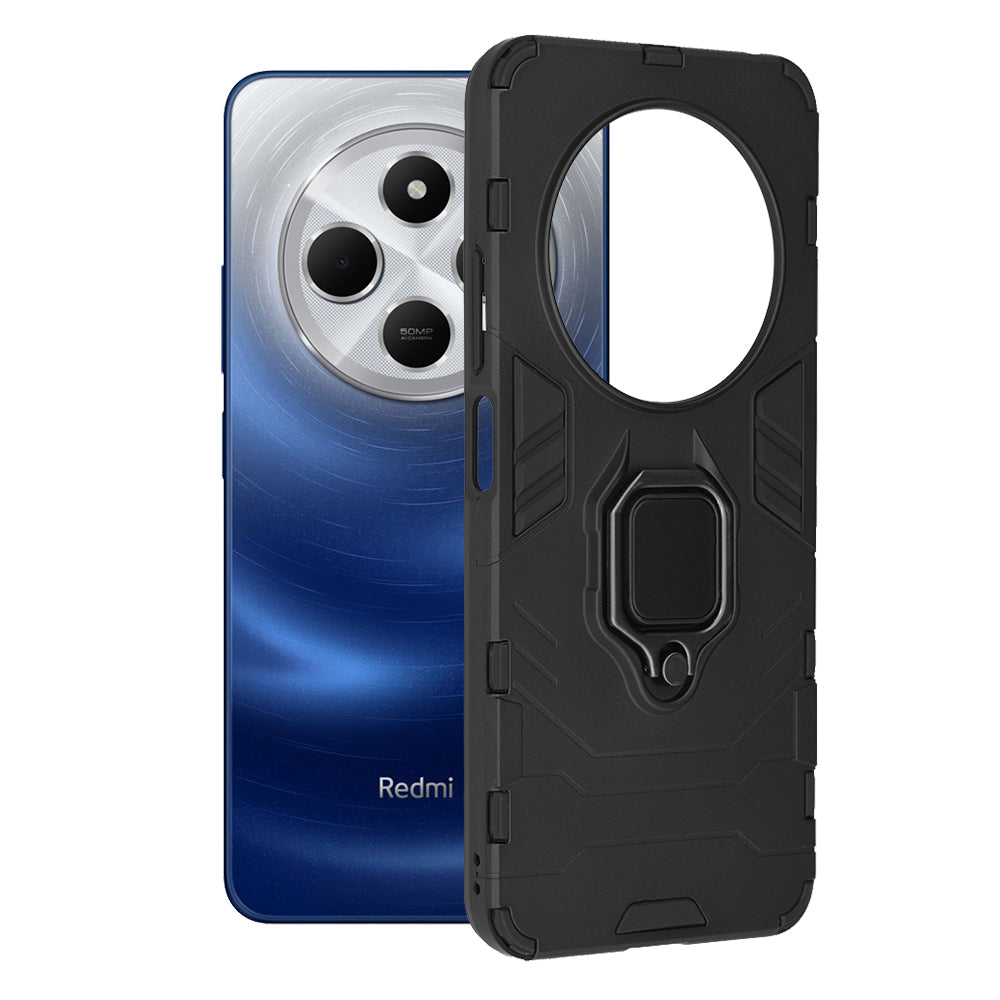 Kotelo Xiaomi Poco C75 / Redmi 14C, Techsuit, Shield, Musta