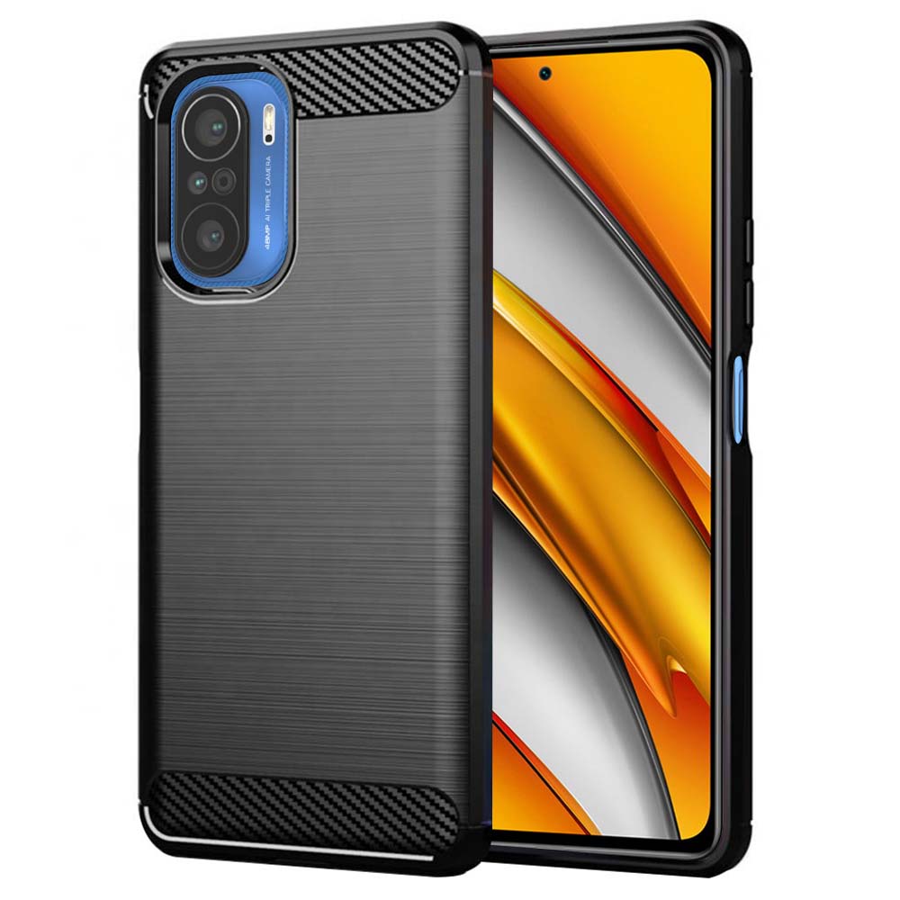 Kuori Xiaomi Poco F3 / Mi 11i:lle, Techsuit, Hiili, Musta