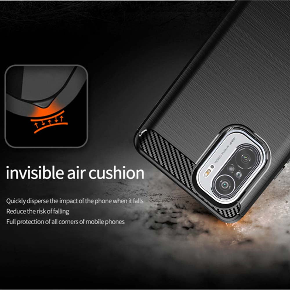 Kuori Xiaomi Poco F3 / Mi 11i:lle, Techsuit, Hiili, Musta