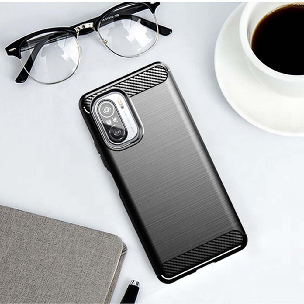 Kuori Xiaomi Poco F3 / Mi 11i:lle, Techsuit, Hiili, Musta