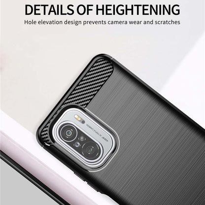 Kuori Xiaomi Poco F3 / Mi 11i:lle, Techsuit, Hiili, Musta