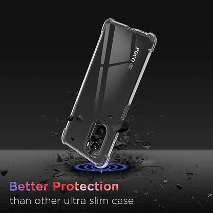 Kuori Xiaomi Poco F3 / Mi 11i:lle, Techsuit, Iskunkestävä Kirkas, Läpinäkyvä