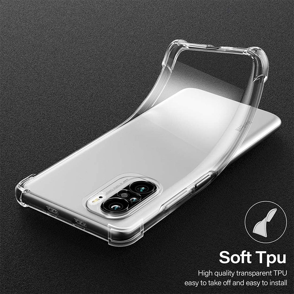Kuori Xiaomi Poco F3 / Mi 11i:lle, Techsuit, Iskunkestävä Kirkas, Läpinäkyvä