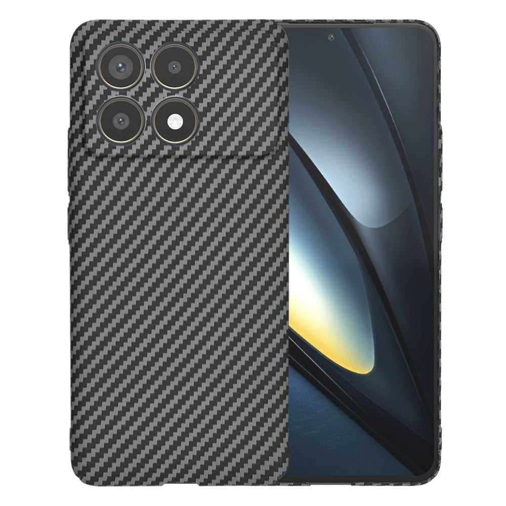 Kuori Xiaomi Poco F6 Pro:lle, Techsuit, Carbonite FiberShell, Musta