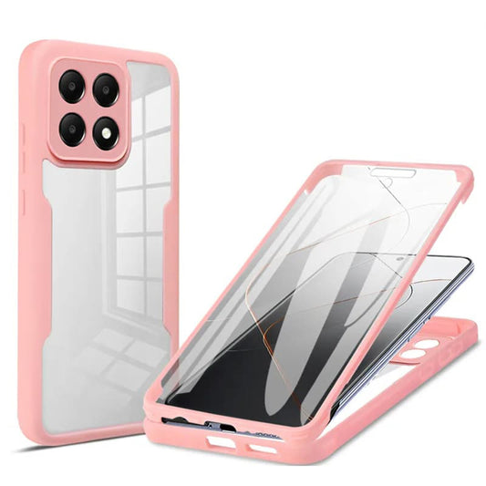 Kuori Xiaomi Poco F6 Pro:lle, Techsuit, ColorVerse 360, Vaaleanpunainen