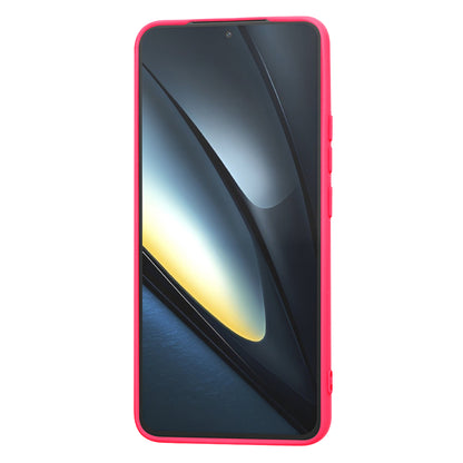 Kuori Xiaomi Poco F6 Pro:lle, Techsuit, SoftFlex, Tummanpunainen