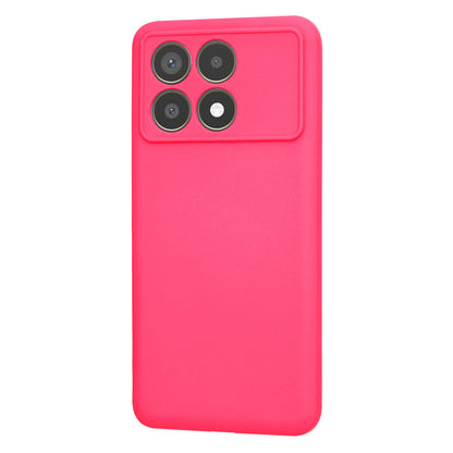Kuori Xiaomi Poco F6 Pro:lle, Techsuit, SoftFlex, Tummanpunainen